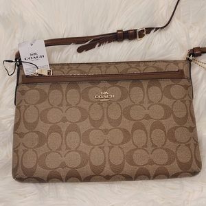 NEW Coach Sig Ew Pop Crossbody Bag